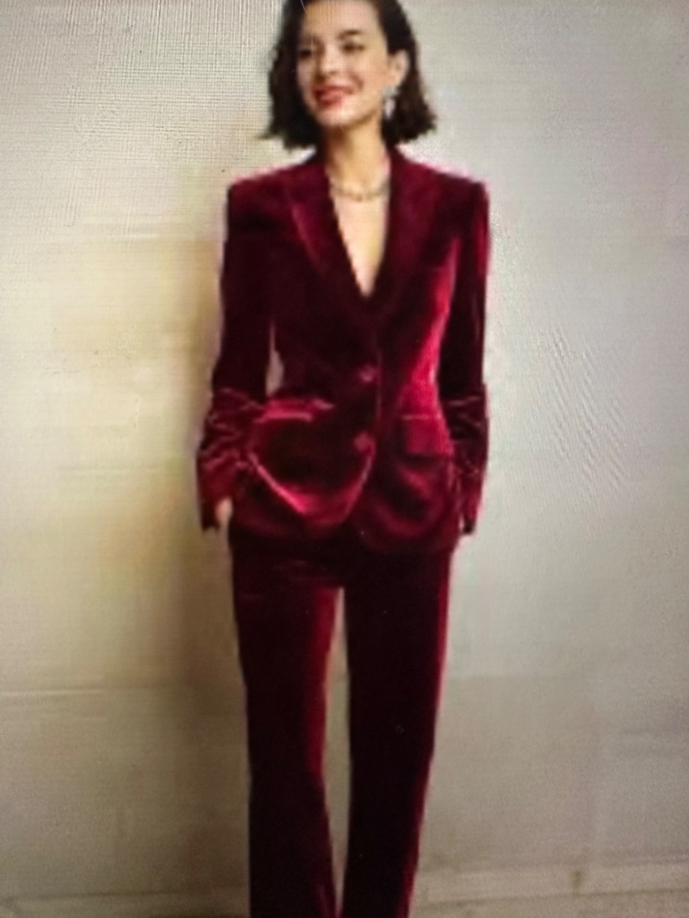 INC. International Velvet Blazer - Picture 3 of 6